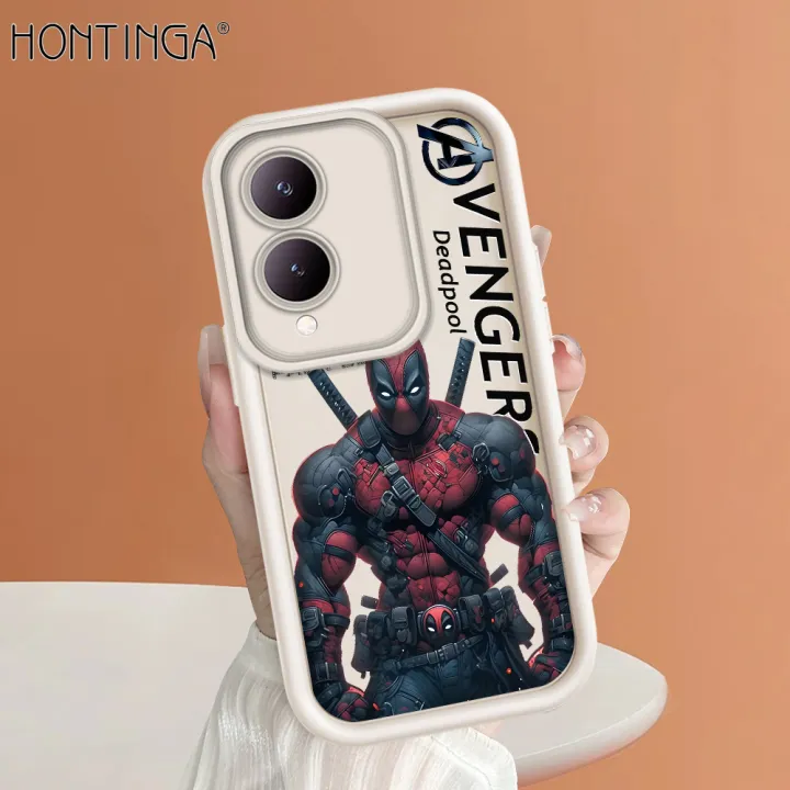 Hontinga%20for%20Vivo%20Y17S%20Back%20Cover%20Cool%20Man%20Pattern%20Case%20Ladder%20Soft%20Rubber%20Mobile%20Phone%20Cover%20-%20Image%202