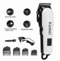 Kemei KM-809A Digital Electric Rechargeable Professional Hair Clipper Trimmer. 