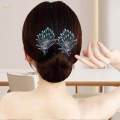 Hair Bun Effortlessly Fashion for Thin and Thick Hair Hair Accessories Feather.