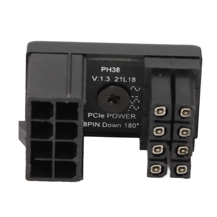 Graphics%C2%A0Card%C2%A08pin%C2%A0U%C2%A0Turn,%20Environmental%20Friendly%20180%C2%A0Degree%C2%A0Angled%C2%A0Adapter%20for%20Desktops%20Graphics%20Card%20-%20Image%206