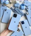 For Apple iphone 13/ iphone 13 Pro / iphone 13 Mini / iphone 13 Pro Max Liquid Silicone Case Luxury Shockproof Soft Touch Premium Case Back Cover Silicone Sierra Blue Sky Blue. 