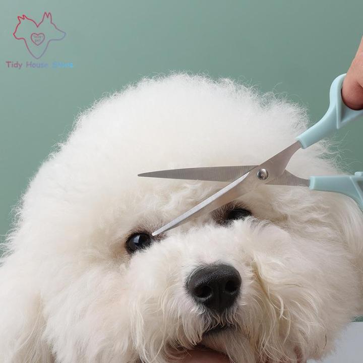 3pcs/set Pet Dog Professional Grooming Scissors Shears Hair Flat Scissor Comb Animal Cat Hair Cut Barber Cutting Tool Kit