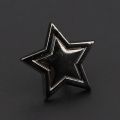 Men's Advanced Chic Star Badges Brooches Pin Suit Shawl Lapel Pins Hat Shirt Collar Brooches on clothes Party Daily Accessory. 