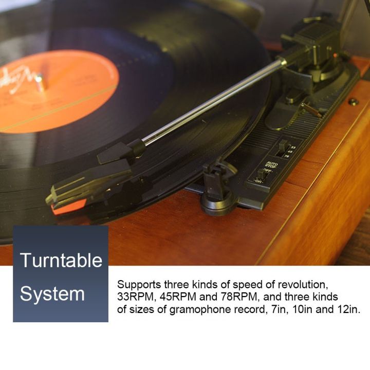 Portable%20Gramophone%20Vinyl%20Record%20Player%20Vintage%20Classic%20Turntable%20Phonograph%20with%20Built-in%20Stereo%20Speakers%20-%20multicolour%20-%20Image%207
