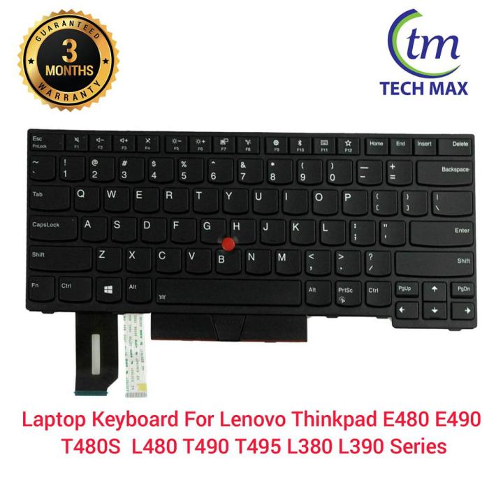 Laptop Keyboard For Lenovo_ ThinkPad E480 L480 T480S T490 US Keyboard 01YP360 01YP520