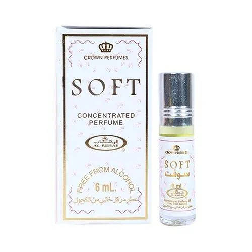 Crown Perfumes Al Rehab Soft Attar Perfume Roll On -6ml