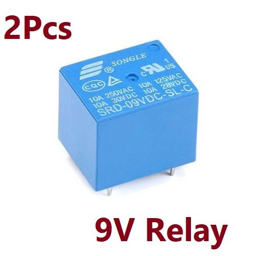 2Pcs-%209V%20Relay%209V%20Relay%20Switches%20DC%209V%20Relay%205%20Pin%2010A%20DC%20Coil%20SPDT%20Auto%20Universal%20Relay%20SRD-09VDC-SL-C%20PCB%20Mount%20Power%20Relay%209V%20Relay%20Switches%20220V%2010A%20-%20Image%202