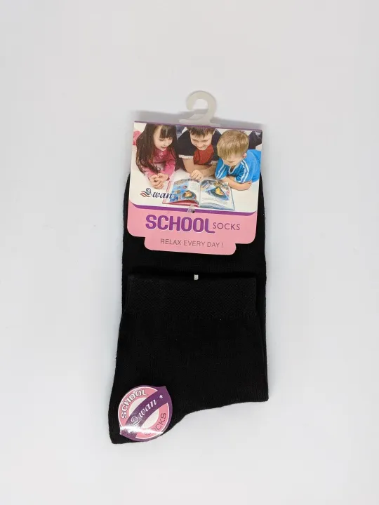 Black%20Cotton%20School%20Long%20Socks%20-%20Image%204