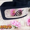 Naruto Head Band Metal Logo Leaf Village Konoha Kakashi Akatsuki Headband Cosplay Accessory for Naruto Fans. 
