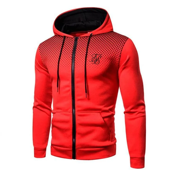 Ropa%20Hompre%20High%20Street%20Brand%20SikSilk%20Plus%20Velvet%20Print%20Polka%20Dot%20Men's%20Hoodie%20Outdoor%20Street%20Sports%20Running%20Training%20Sweatshirt%20-%20Image%207