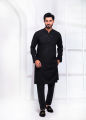 Raj Fashion Cotton With Resham Embroidery Kurta Pajama | KRT-117bl.