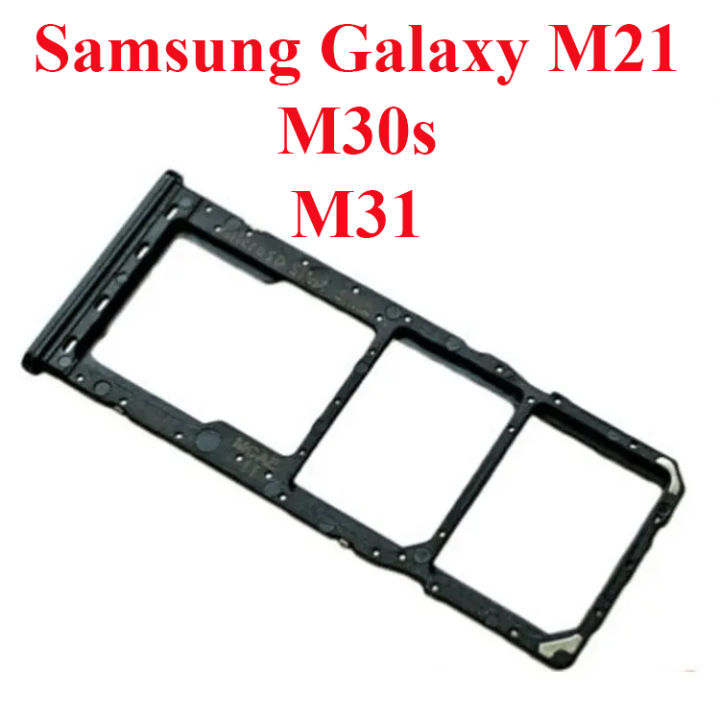 Sim Tray for Samsung Galaxy M21 M30s M31 Replacement (Free High Quality Sim Ejector Pin)