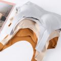 Ultra-Thin Bra Seamless Beauty Back Ice Silk Lingerie Ladies Big Show Small Summer Plus Size No Steel Ring Underwear.