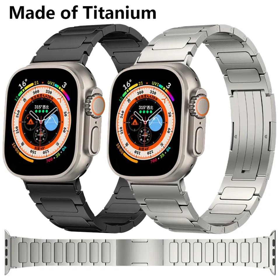 Ultra Titanium Band for Apple Watch 49mm 45mm 44mm 42mm 41mm 40mm