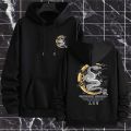 dragon printed Cotton fabrics New Stylish Hoddie For Man & Womens. 