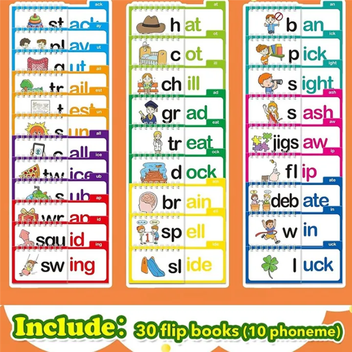 30%20Read%20and%20Rhyme%20Educational%20Flip%20Books%20for%20Learning%20Word%20Families%20and%20Flash%20Cards%20-%20Image%203
