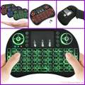 Mini Wireless Keyboard With Touch Pad & Backlit-Rgb - Keyboard.