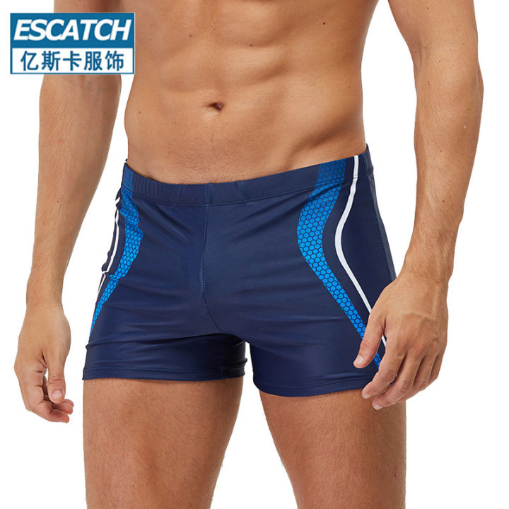 Men's%20Anti-Embarrassment%20Swimming%20Trunks%20Boxer%20Factory%20Direct%20Sales%20Beach%20Swim%20Trunks%20Large%20Size%20Shark%20Skin%20Adult%20Professional%20Swim%20Trunks%20Set%20-%20Image%204