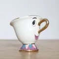 MUZITY Ceramic Milk Mug with Breakfast Plate Porcelain MarbleTea Mug and Saucer One Person Set. 