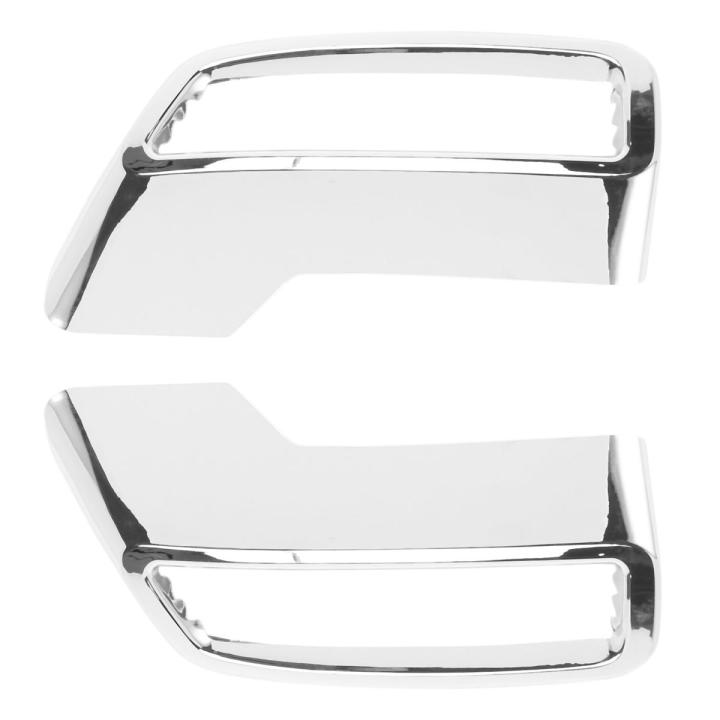 Cache De Pot D'échappement ABS Chromé Pour Peugeot 3008 / 5008 Allure (2017-2019) - Paire De 2 - 11