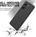 For Xiaomi Poco X7 Pro Silicone Soft Gel Rubber Slim Liquid Cover Shockproof Protective Anti-Scratch Phone Case.