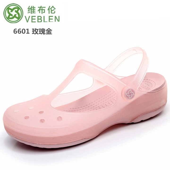 New%20Viblen%20Veblen%20Cave%20Shoes%20Women's%20Jelly%20Slippers%20Flat%20Heel%20Platform%20Beach%20Shoes%20Wear%20Seaside%20Sandals%20Summer%20-%20Image%202