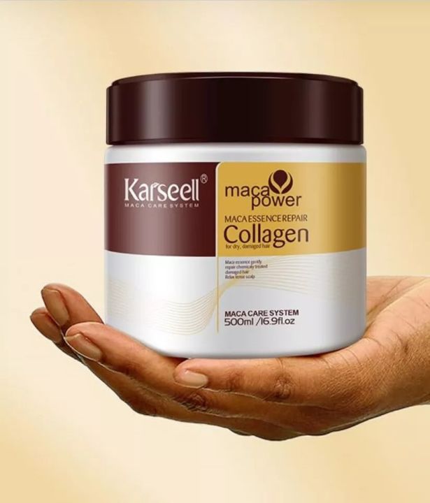 Karseell%20Collagen%20Hair%20Mask%20%7C500%20ml%7C%20For%20Dry%20and%20damaged%20Hair%20-%20Image%203