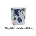 Sharif Melamine Mug/Drinking Mug with Handle/Melamine Mug-400ml. 