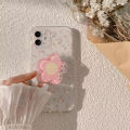 Phone Case For Redmi 10X Note 12 4G 8 9 9S 9T 10 10S 11 11S 12S 12 Pro Plus Max Casing Cute INS Pink Love Flowers Flower Holder Back Cover 3D Clear Fashion Transparent Soft TPU.