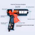 Hand Tool Hot Glue Gun 150W 110-220V Melt Adjustable Temperature for 11mm Glue Sticks Repair Brass Nozzle Quick Pistola A Colla. 