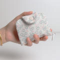 Cute Student Coin Purse Card Simplicity Floral Korean Fashion Wallet Card Holder for Girls Portable Cute Small Storage Bag. 