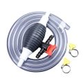 Multifunction Liquid Sucker Pump, Manual Fuel Transfer Pump Gasoline Siphon Hose, Portable Siphon Pump (1Meter). 
