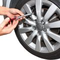 NAMUNY Brake Disc Measuring Tool 0-45mm Thickness Measuring Ruler Calipers for Motorcycles Cars Brake Disc Wear Test Detection.