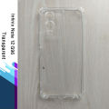 Transparent Silicone Back Cover Case for Infinix Note 12 G96, Soft, Durable, and Flexible Mobile Phone Protection. 