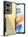 For Oppo A59 5G  Protective Black Border Crystal Clear Xundd Mobile Back Case Cover. 