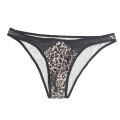 Men Briefs U Convex Pouch Mens Leopard Print Panties Mid-Waist Thin Breathable Soft Skin Friendly Underwear Slip Homme.