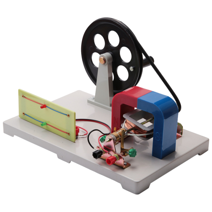 Hand AC and DC Crank Generator Model, Demonstration Motor Generator