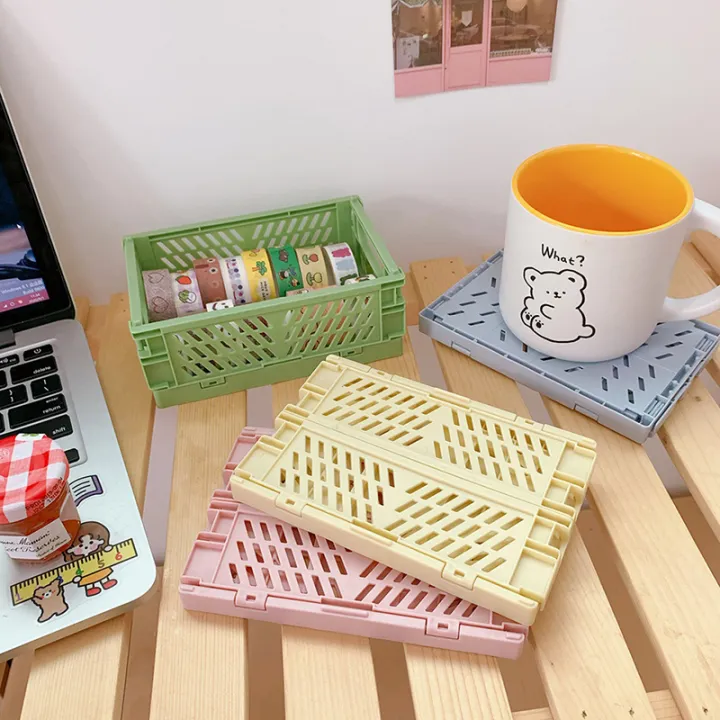 Folding%20Plastic%20Storage%20Box%20Desktop%20Organizing%20Stationery%20Storage%20Basket%20professional%20design%20-%20Image%202