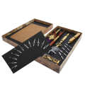 Feather Pen Kit Set Calligraphy Writing Drawing Quill Dip Vintage Art Craft Collection.