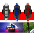 USB Rechargeable Bicycle Light Waterproof LED Rear Tail Light for Mountain Bike Cycling Taillamp Safety Warning Light.