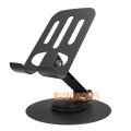 Phone Tablet Holder Metal Phone Stand 360° Rotation All Kinds Cellphone Foldable Scalable Office Desk Adjustable Portable for Travel. 