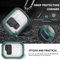 Transparent Clear Case Compatible AirPods Pro 2nd 1st Generation Protective Cover with Switch Apple AirPods 3 2 Charging Case.