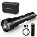 UniqueFire 2002D Vcsel LED IR 940NM 850NM Flashlight Zoom Hunting Fishing Night Vision Torch Rejected USB-C 18650 Battery.