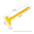 Multipurpose Snow Scraper Anti-slip Wide Rubber Blade Long Handle Car Windsheild Snow Shovel Ice Scraper. 