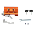 Chainsaw Sharpener Jig Hand-Cranked ChainSaw Sharpening Kit With 5 Burr For 4-22 Inch Chainsaw And Electric Saw.