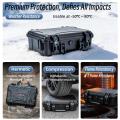 For DJI Lito 1 / X1 STARTRC PP Waterproof Shockproof Suitcase Portable Storage Box (Black).