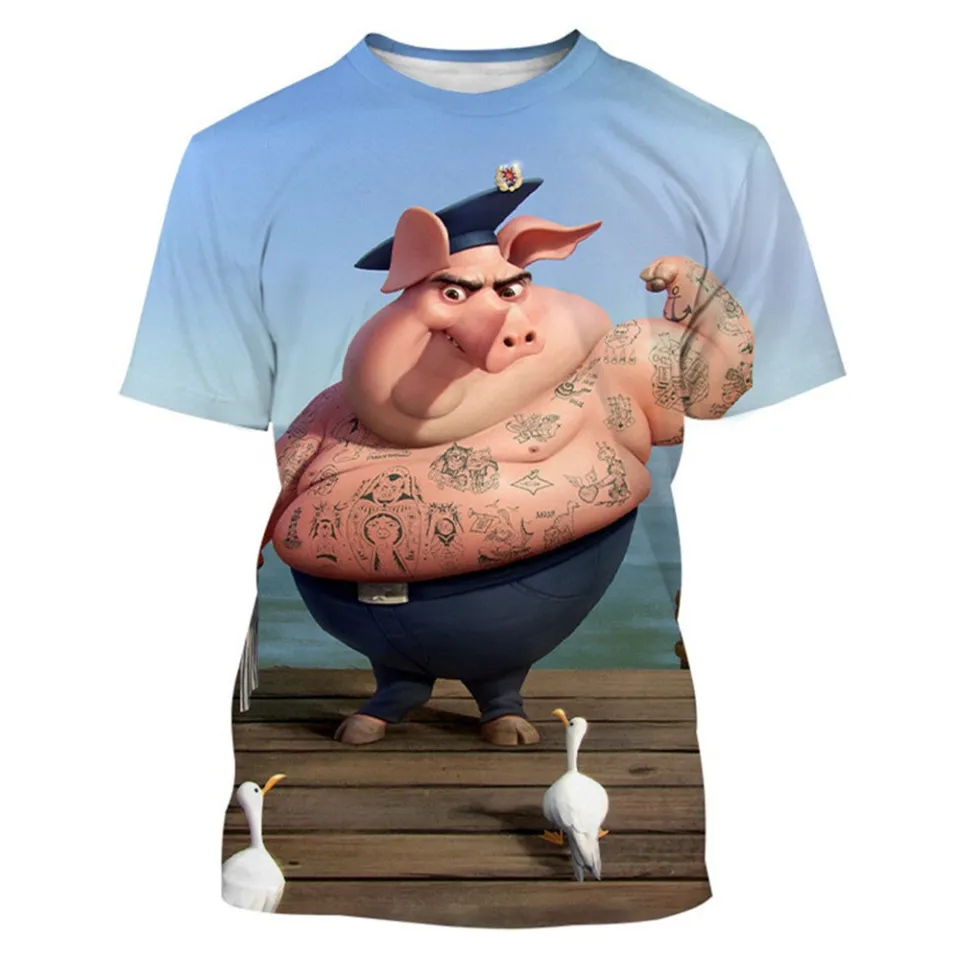 Pig t shirts funny on sale