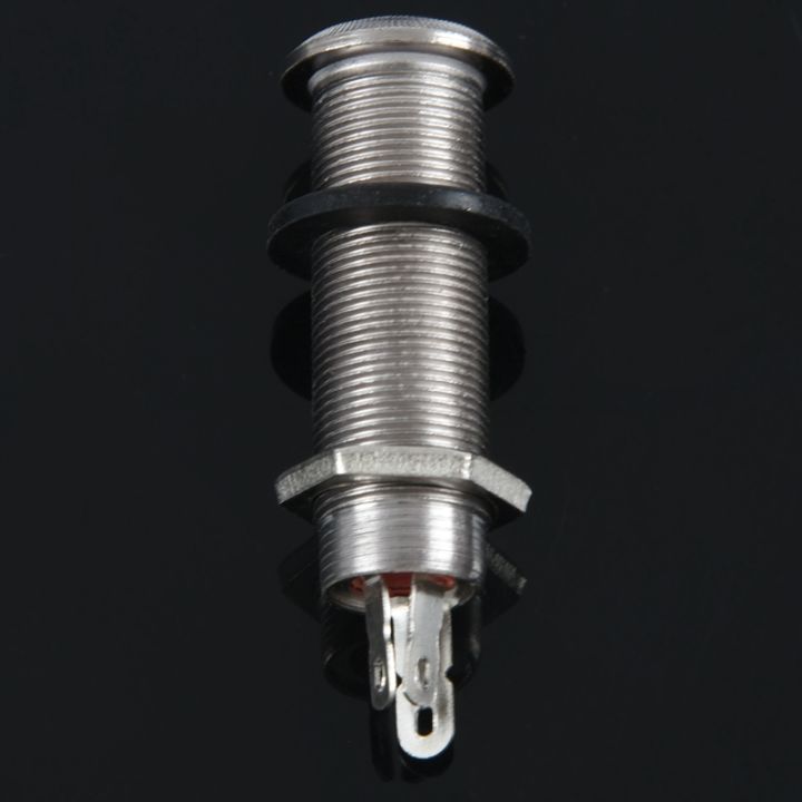 Electric%20Guitar%20Jack%20Chrome%20Threaded%20Cylinder%20Output%20Input%20Jack%20Plug%20Sockets%201/4%20inch%20for%20Electric%20Guitar%20-%20Image%208