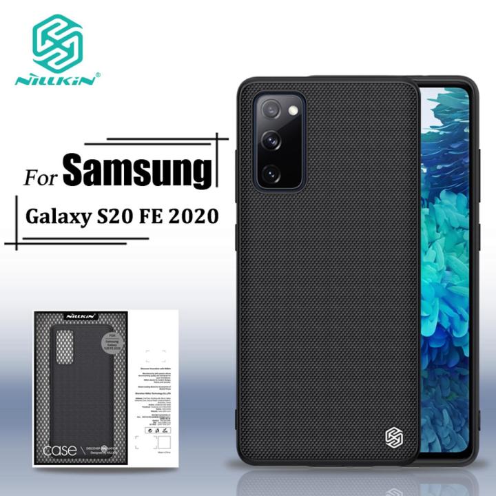 Nillkin for Samsung Galaxy S20 FE And S20 Fan Edition 5G Nylon Case  Textured TPU+PC Durable Non-slip Back Cover