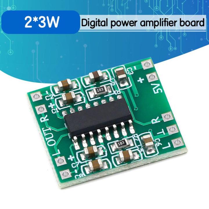 PAM8403 SUPER MINI Digital Amplifier 2 * 3W CLASS D DIGITAL 3V TO 5V Stereo Class D Amplifier Board Use to Mini Bluetooth Audio Receiver Board Circuite FM Mp3 MP5 Audio Decoder Board